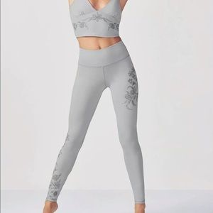 Fabletics embroidered leggings